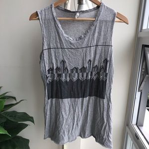 Emma + Sam LF Distressed t-shirt 50% OFF BUNDLES!!